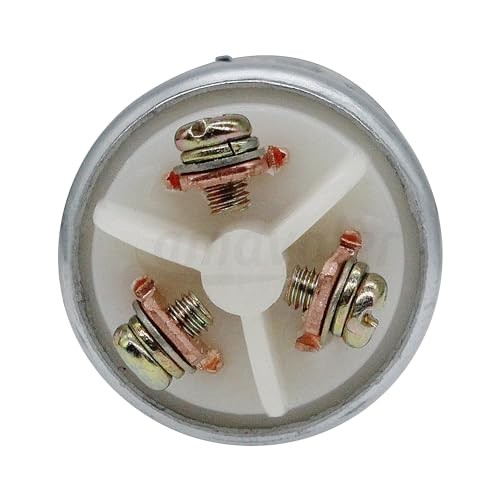Manco American 3-Wire Ignition Key Switch - 3 Position Replacement Fit