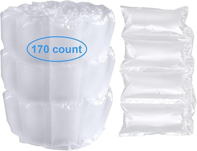 170Count Air Pillows For Shipping 20Gallon PreFilled Inflatable Air Cushion Bags