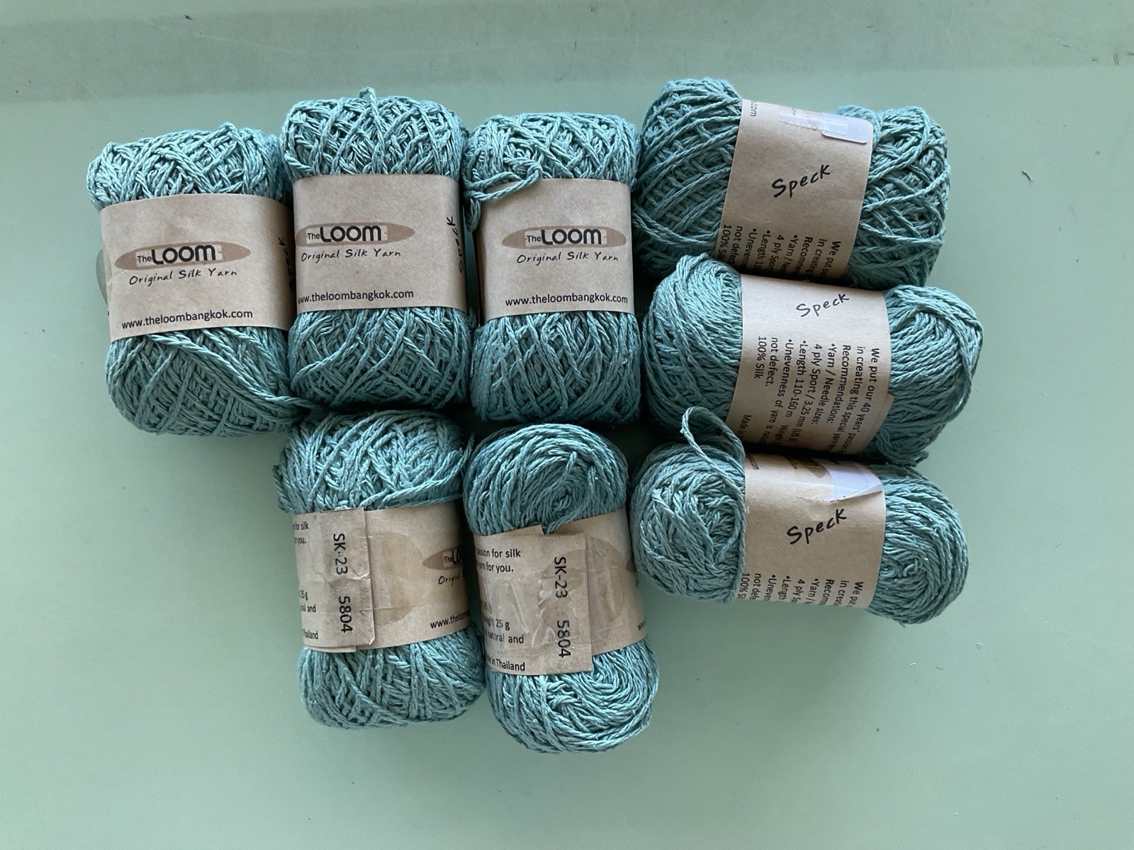 Loom Speck 100% silk