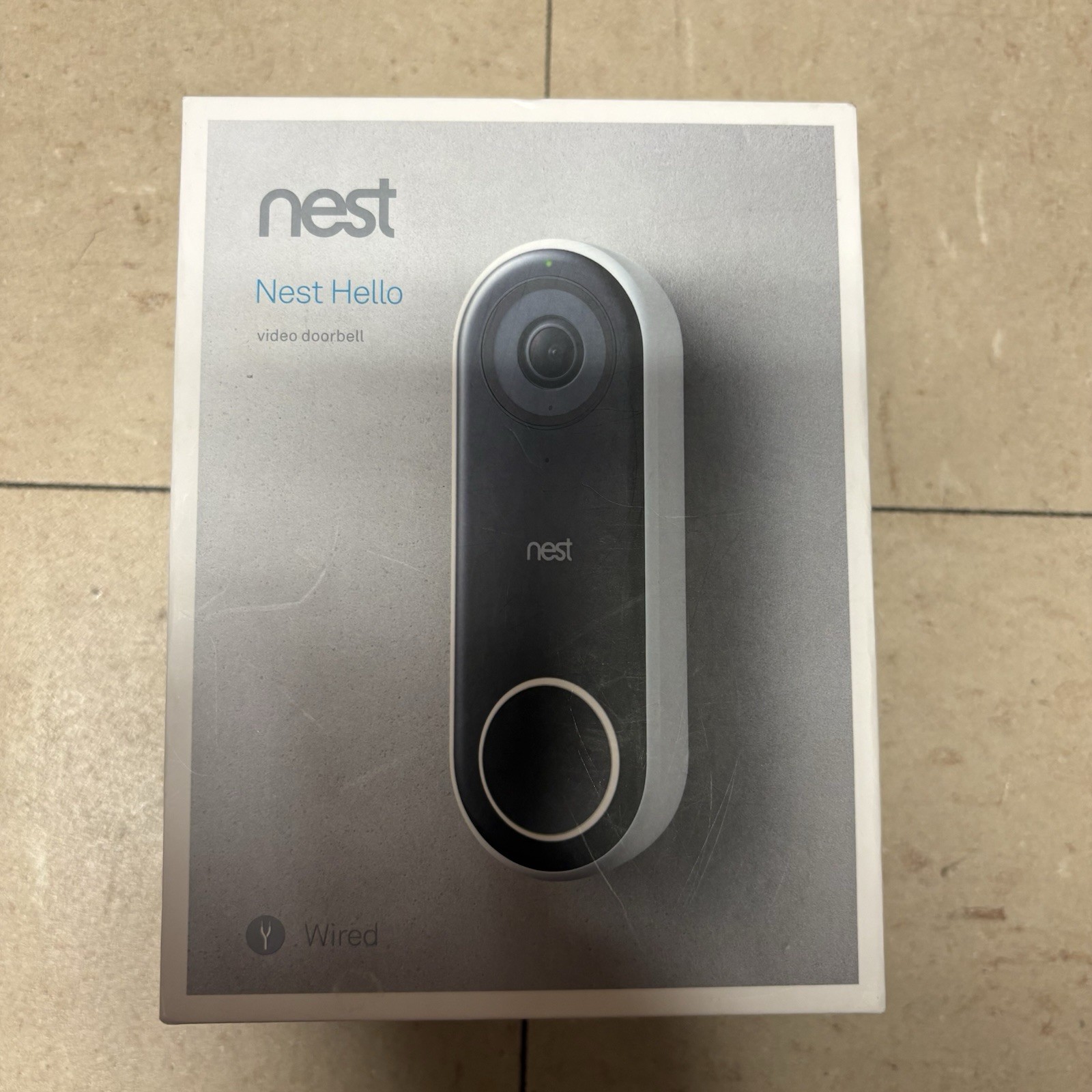 Google Nest Hello Wired Video Doorbell NC5100US Open Box New
