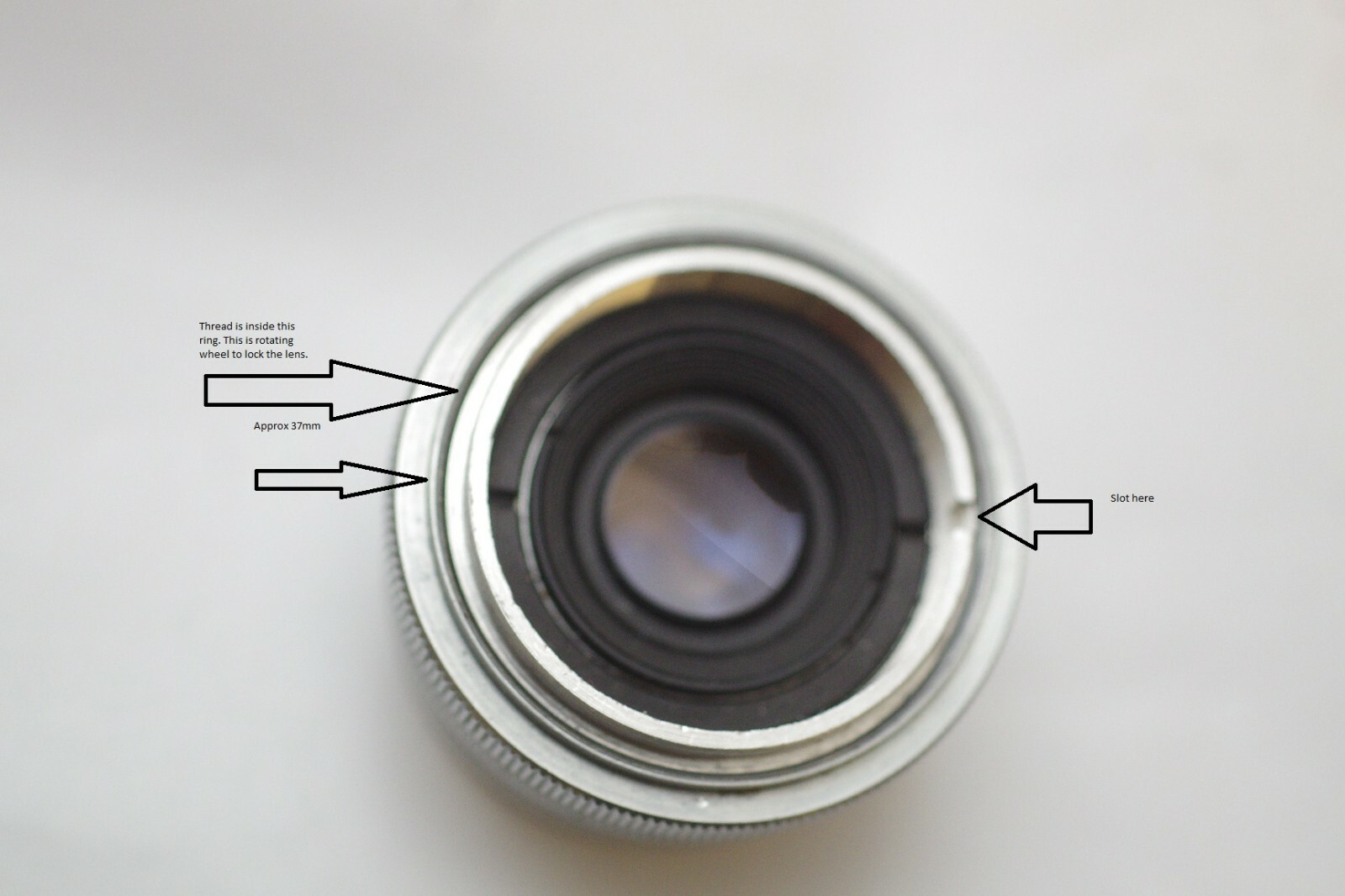 AkArette Akarette lens onto Cine C thread mount Camera Adapter