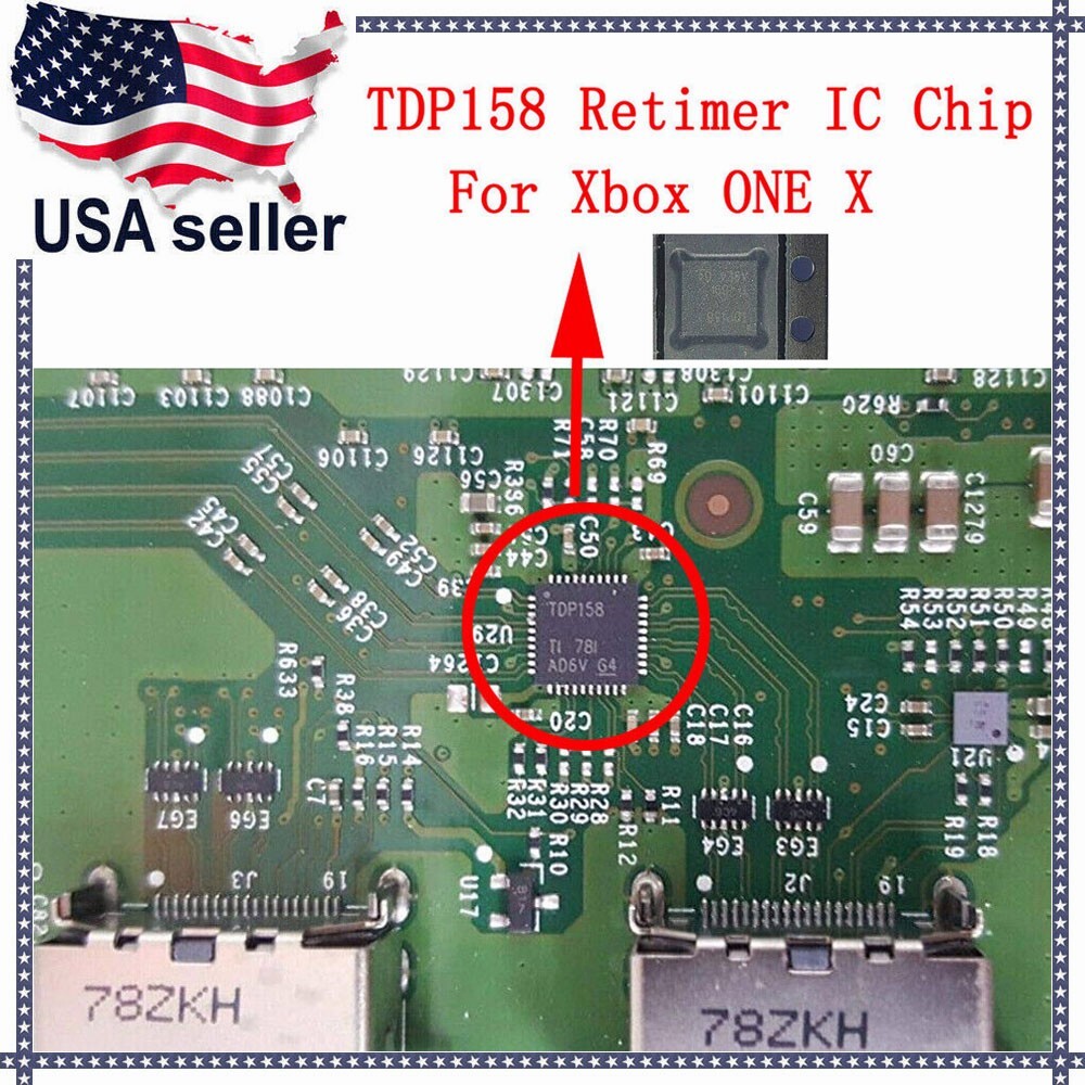 Xbox One X HDMI TDP158 75DP159 Retimer IC Chip Display Interface IC Interface