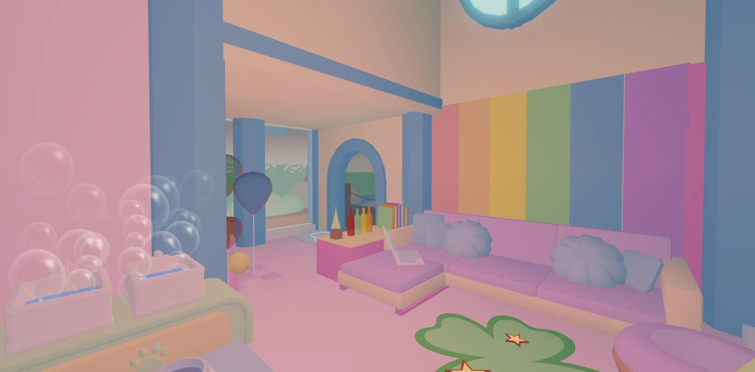 ⭐Adopt pets🐈with me Tiny Glitch Preppy💖Cat😺Beach House Home🏡