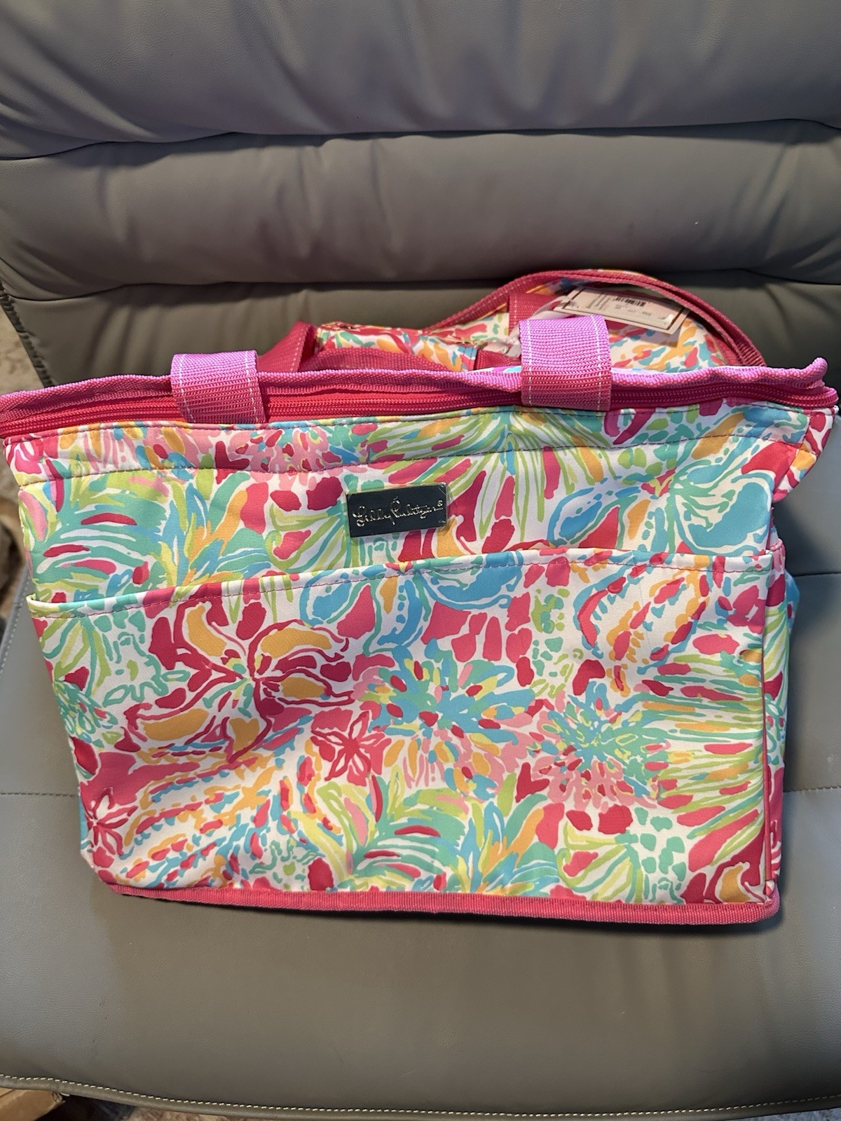lilly pulitzer insulated cooler bag