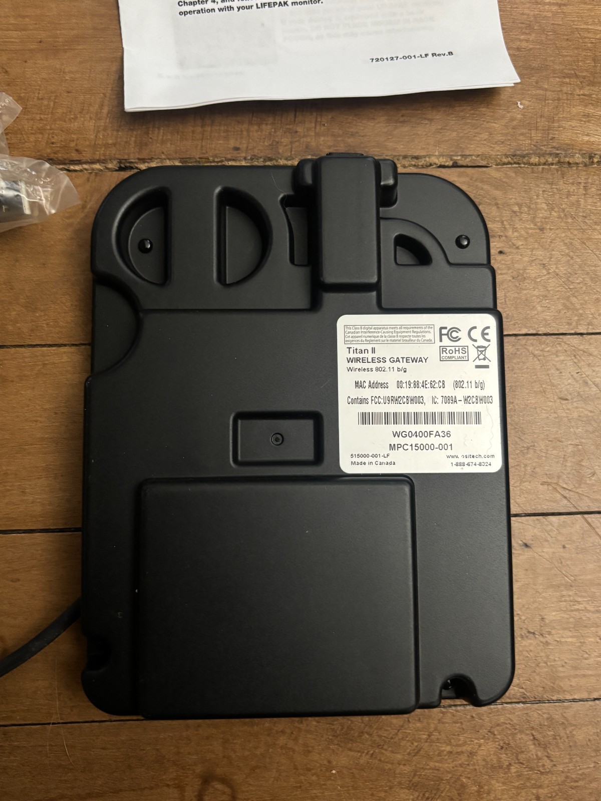 OSITECH MPC15000-001 Titan II Wireless Gateway