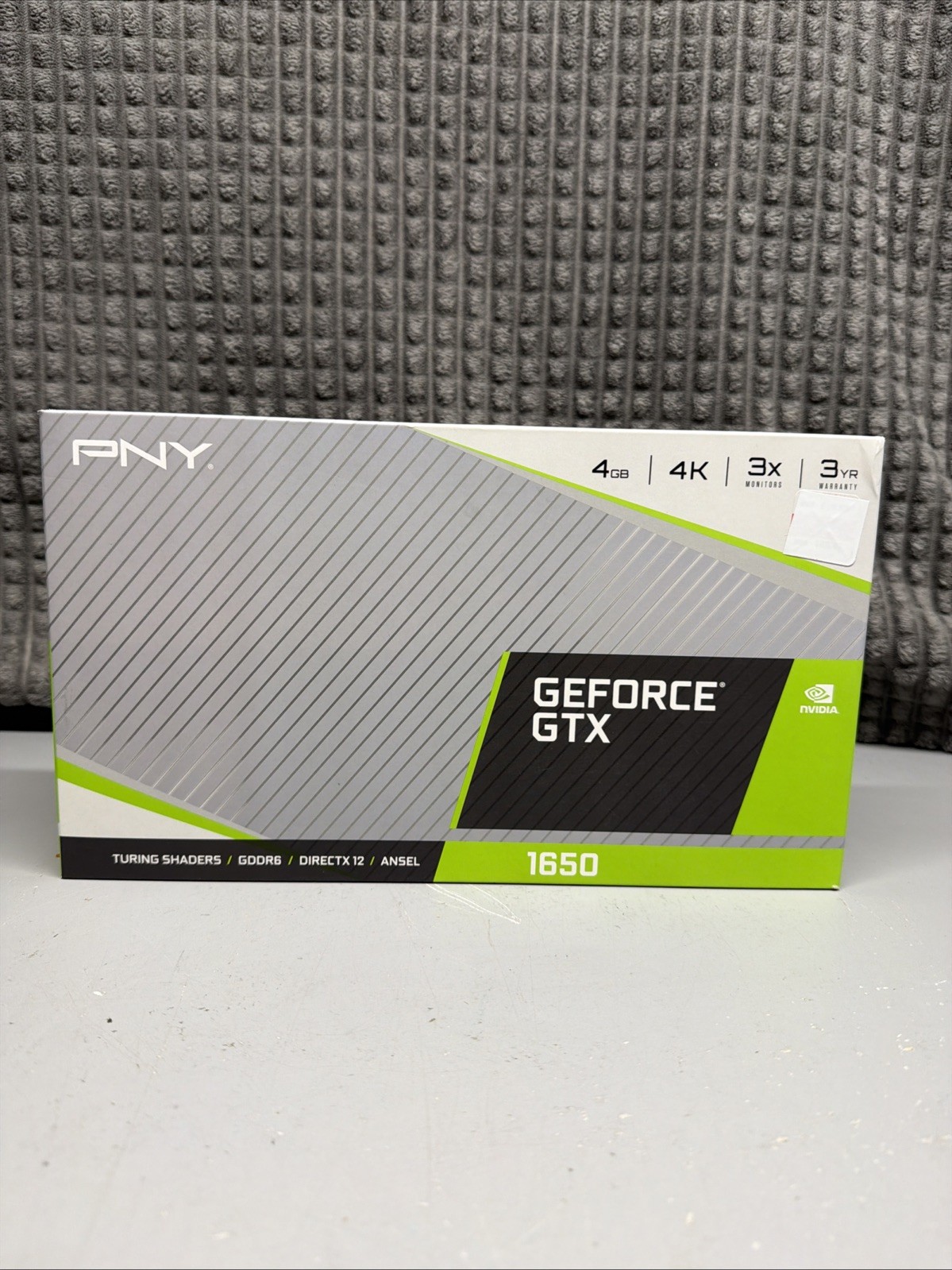 PNY NVIDIA GeForce GTX 1650 4GB GDDR6 Graphics Card GPU 4K 3x Monitor Support