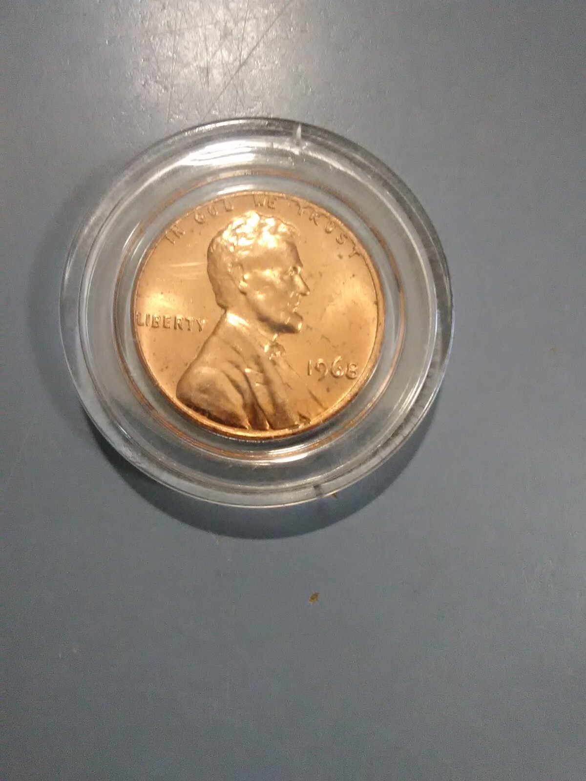 1968-P Lincoln Memorial Penny! Brilliant Uncirculated! BU! Nice Coin!**#1231