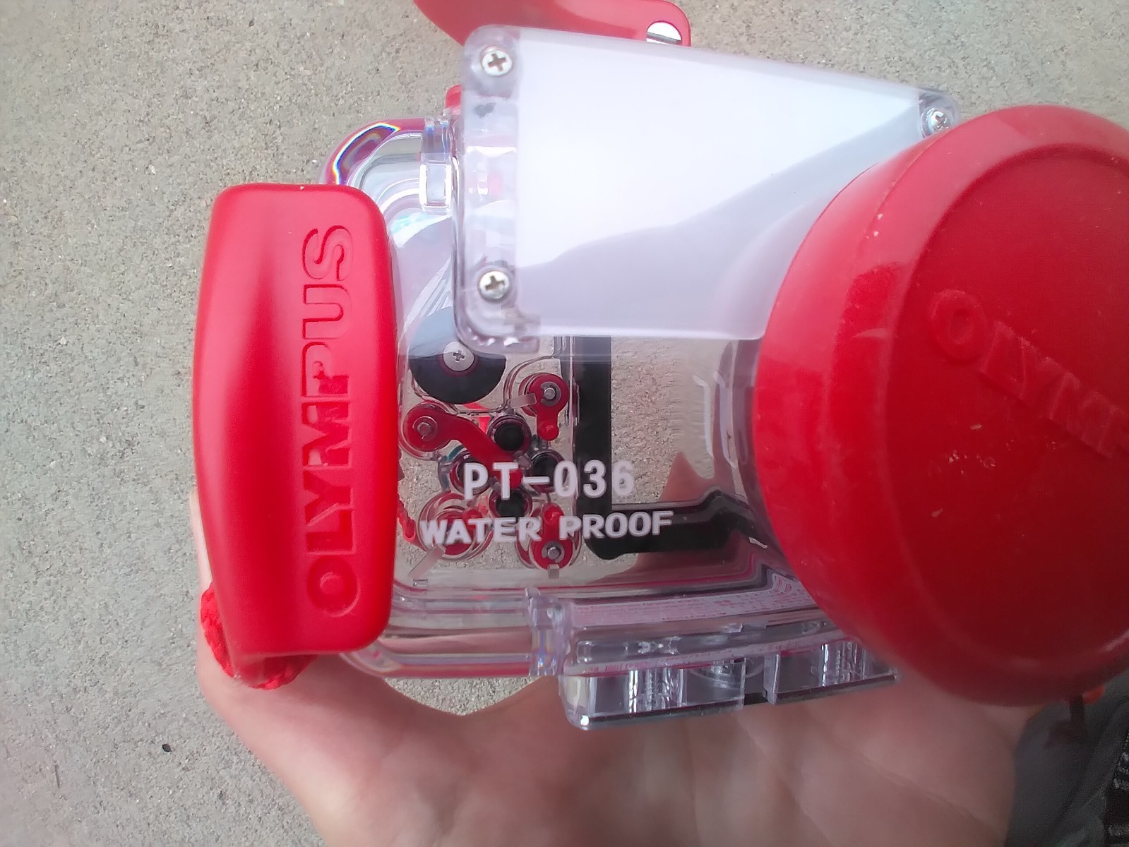 Olympus Water Proof Case PT-036 Underwater Digital Camera Case