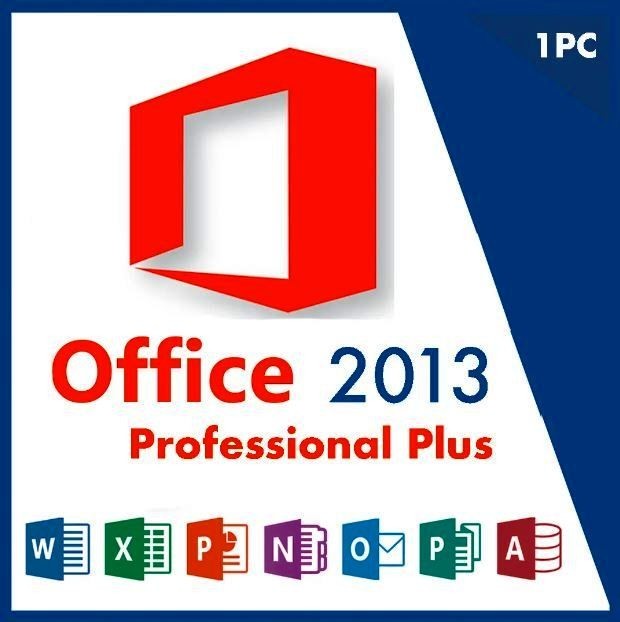 Microsoft Office Professional Plus 2013 & Project Visio Professional w/ 3 Keys