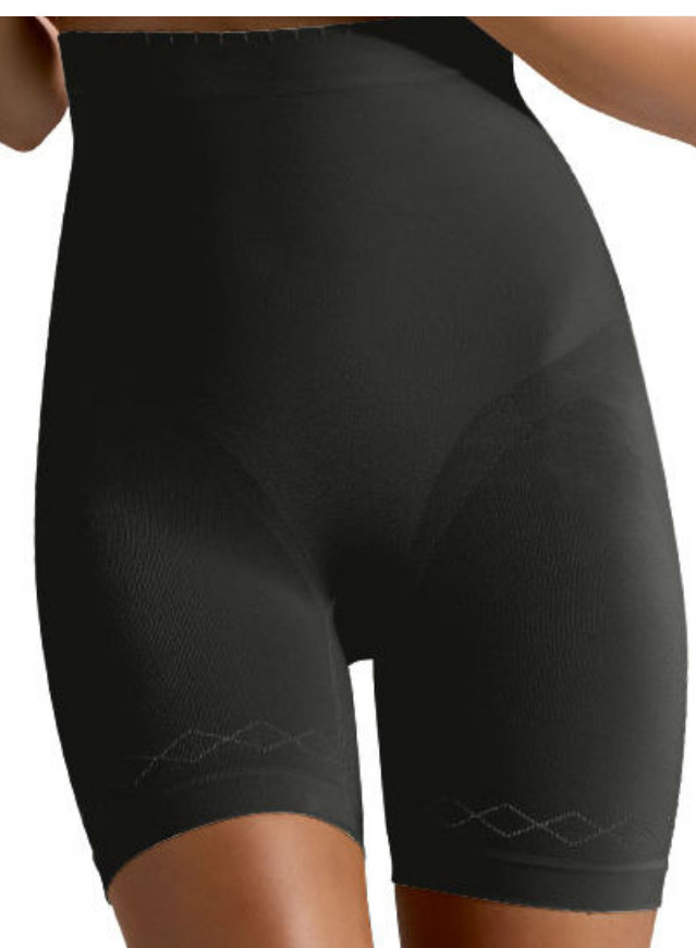 Control Body Shaping Shorts Jacquard Panel Firm Compression Slimming 410465