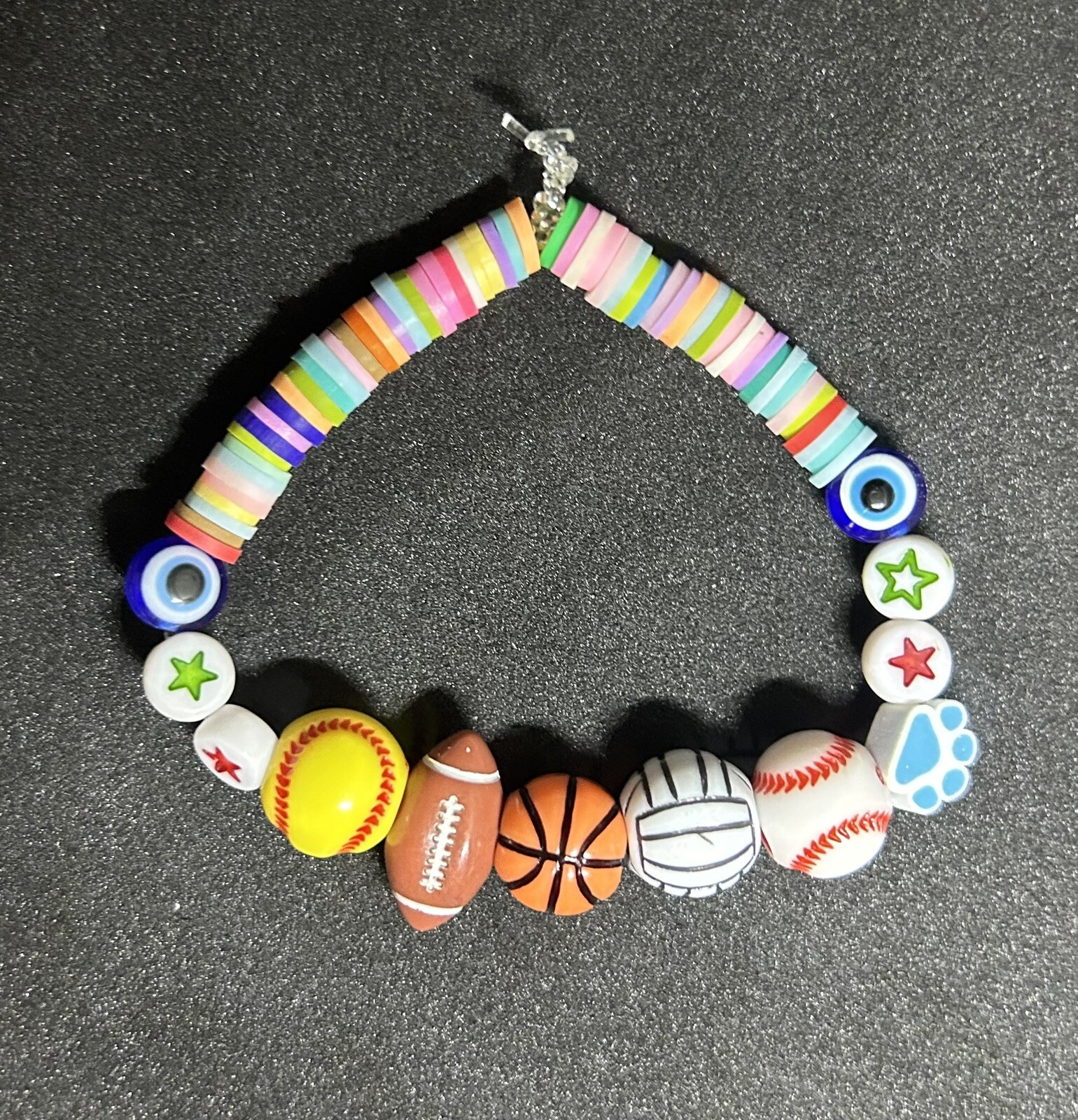 Sport Mixed Heishi Bracelet