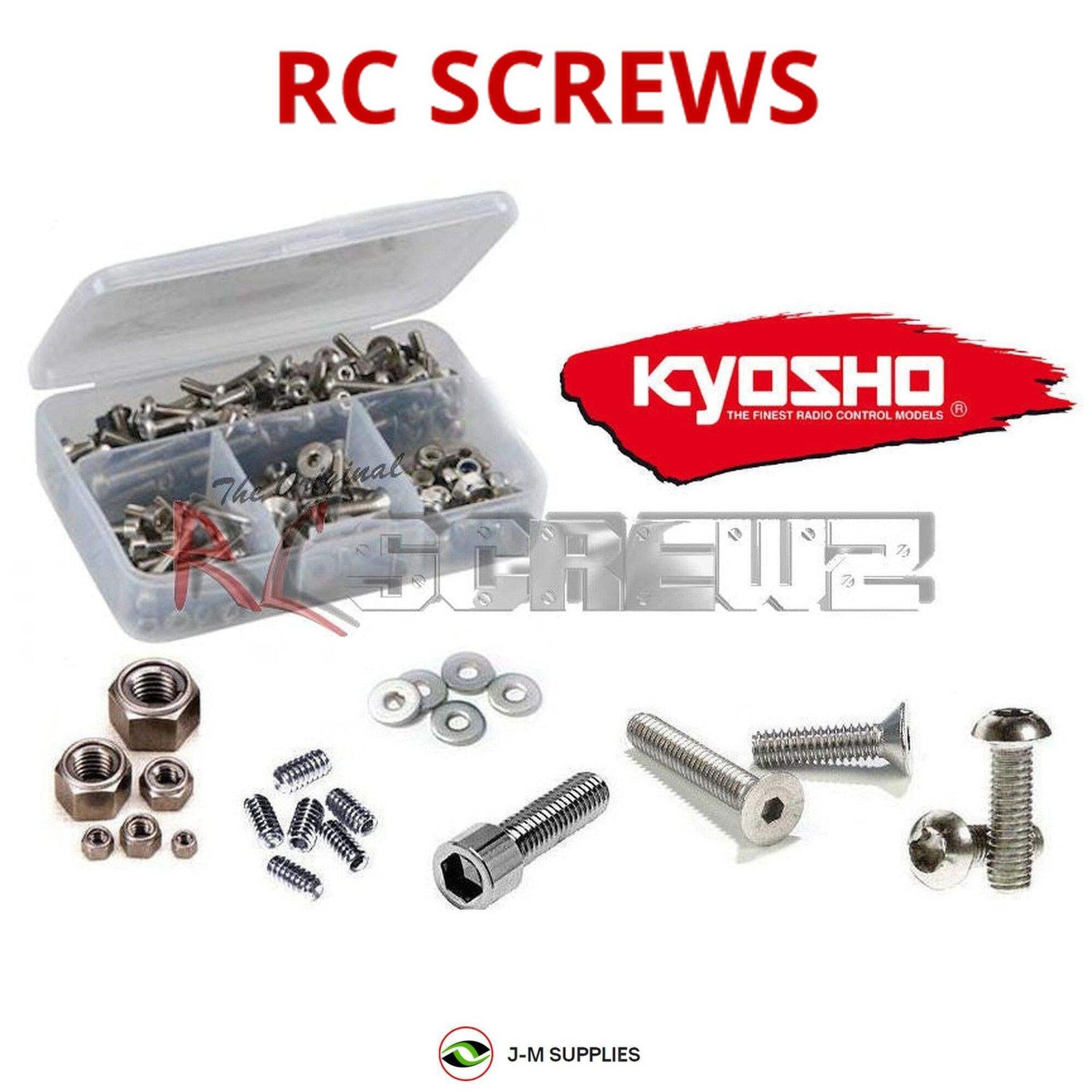 RCScrewZ Stainless Screw Kit kyo102 for Kyosho GP Blizzard DF-300 | SET