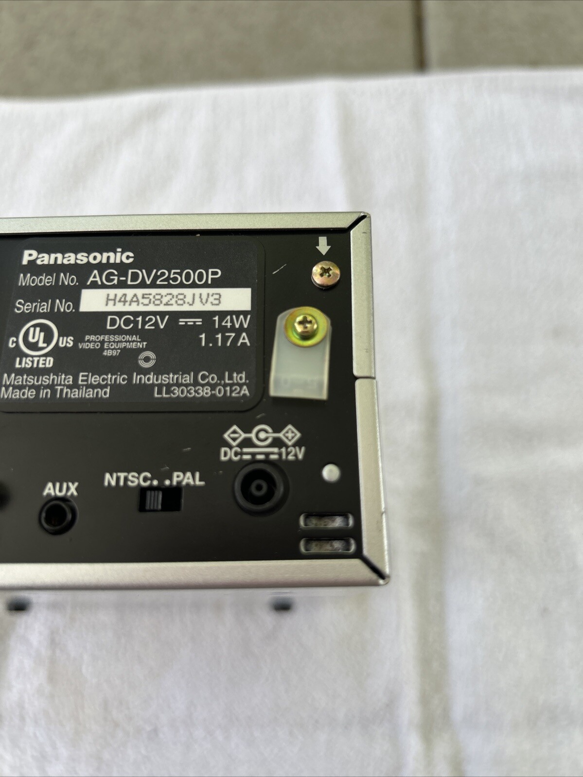Panasonic AG-DV2500P NTSC/PAL