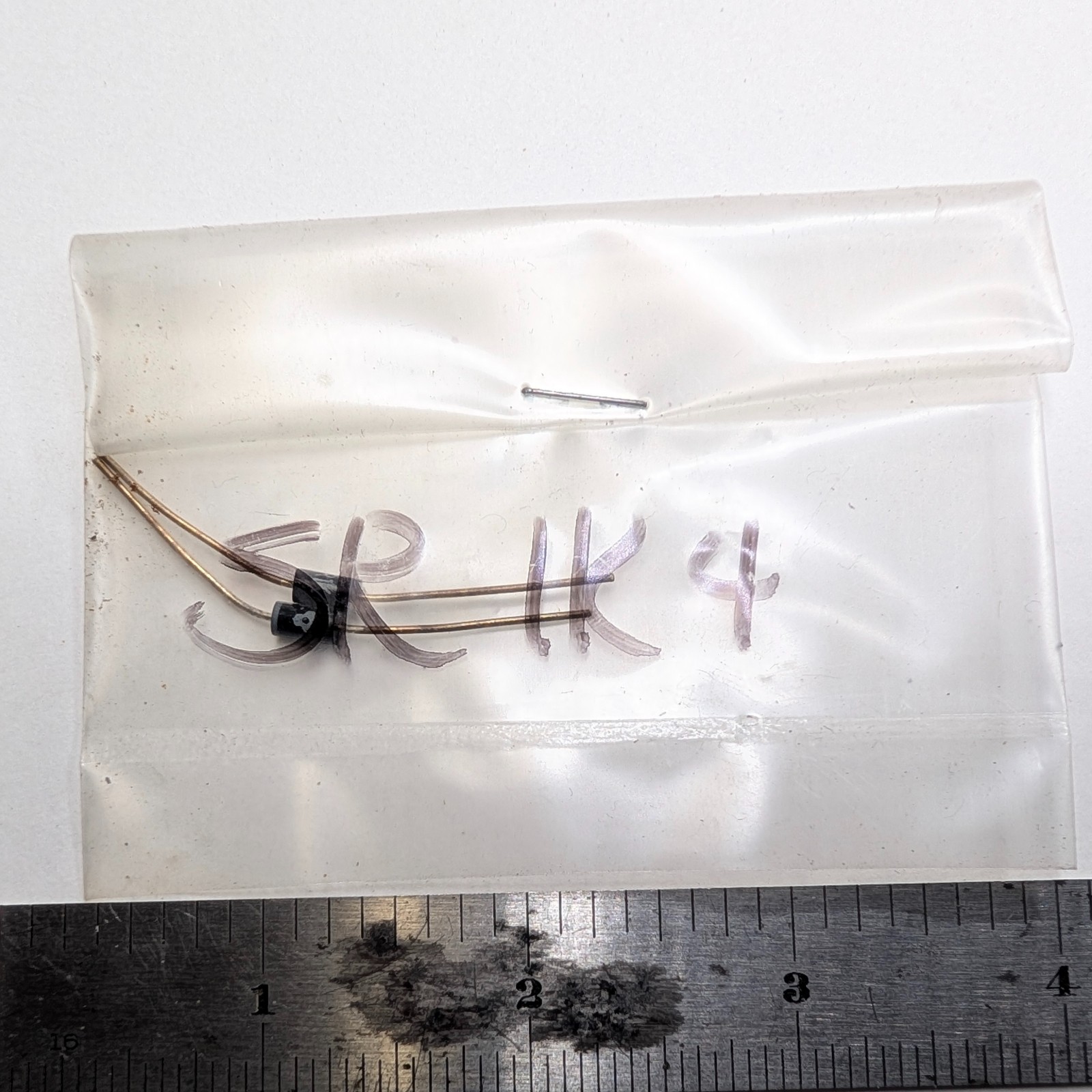x2 LOT SR1K-4 Silicon Rectifier Diode 1A 800V Axial Vintage Electronic Part NOS