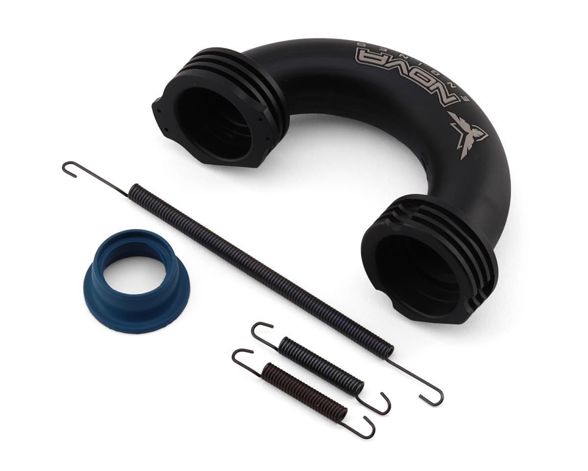 Nova Engines Off-Road Conical Manifold (Black) (55mm) [NVE1902005]