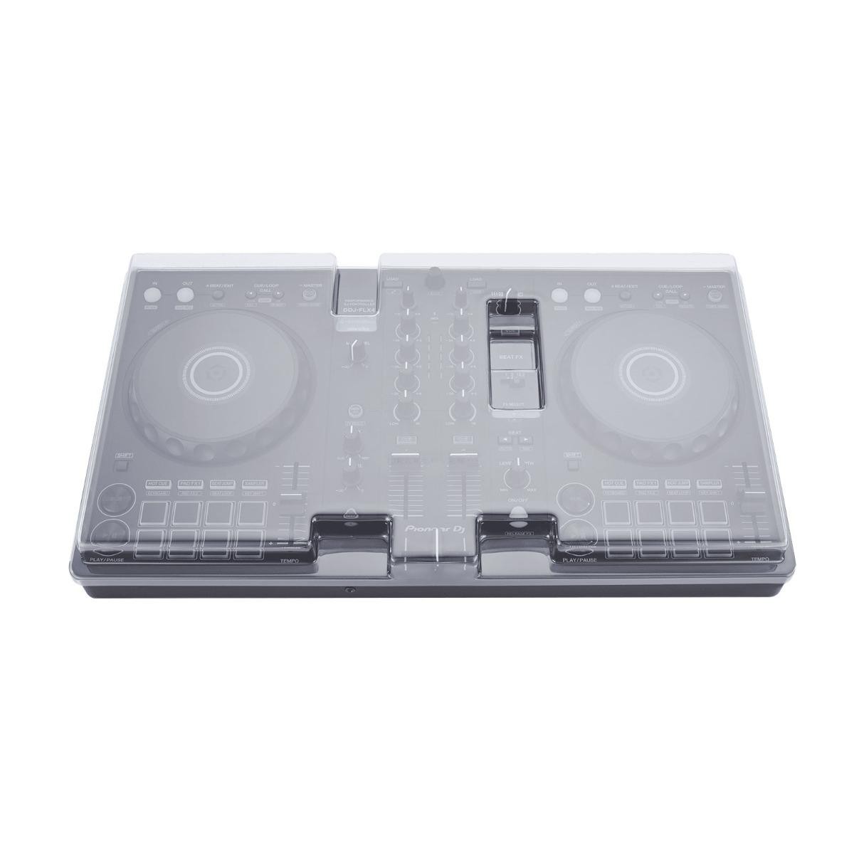 Decksaver LE DSLE-PC-DDJFLX4 Hard Dust Cover to fit Pioneer DDJ-FLX4 DJ Contr...