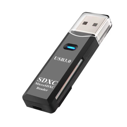 USB 3.0 2-in-1 SD/Micro SD Card Reader High Speed for Phone Camera Memory Card