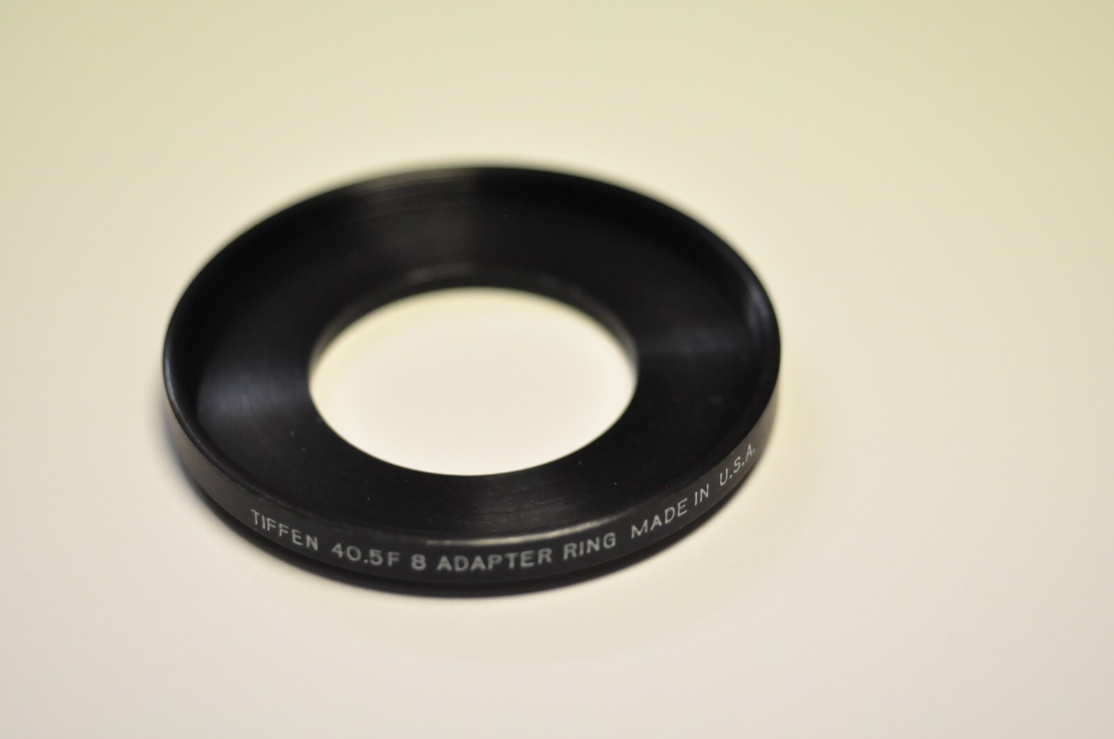 Tiffen 40.5 mm to Series 8 adapter ring.