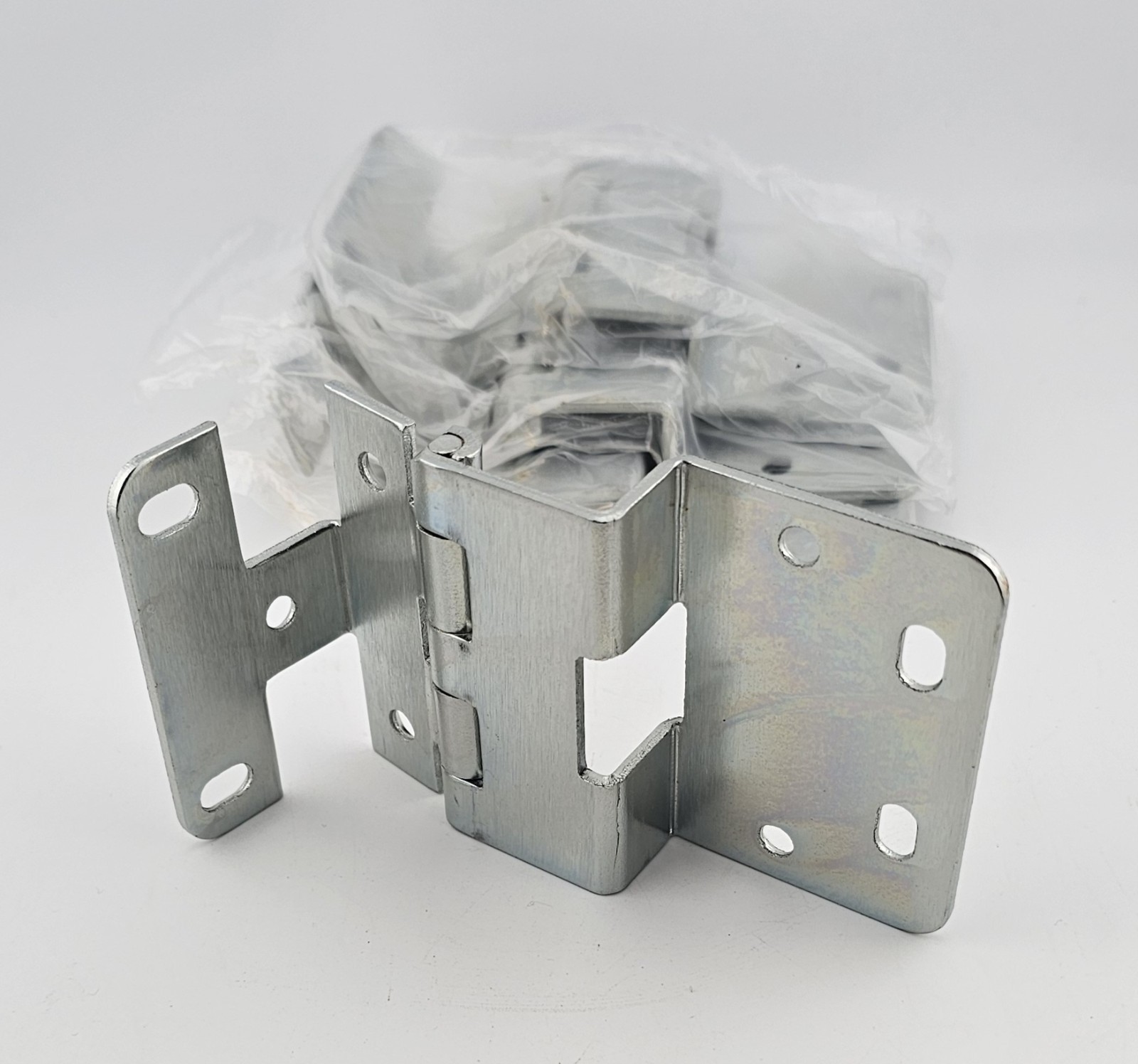 H760 Five-Knuckle Hinges Brushed Stainless Steel For 3/4"  Door - Lot of 4 / New