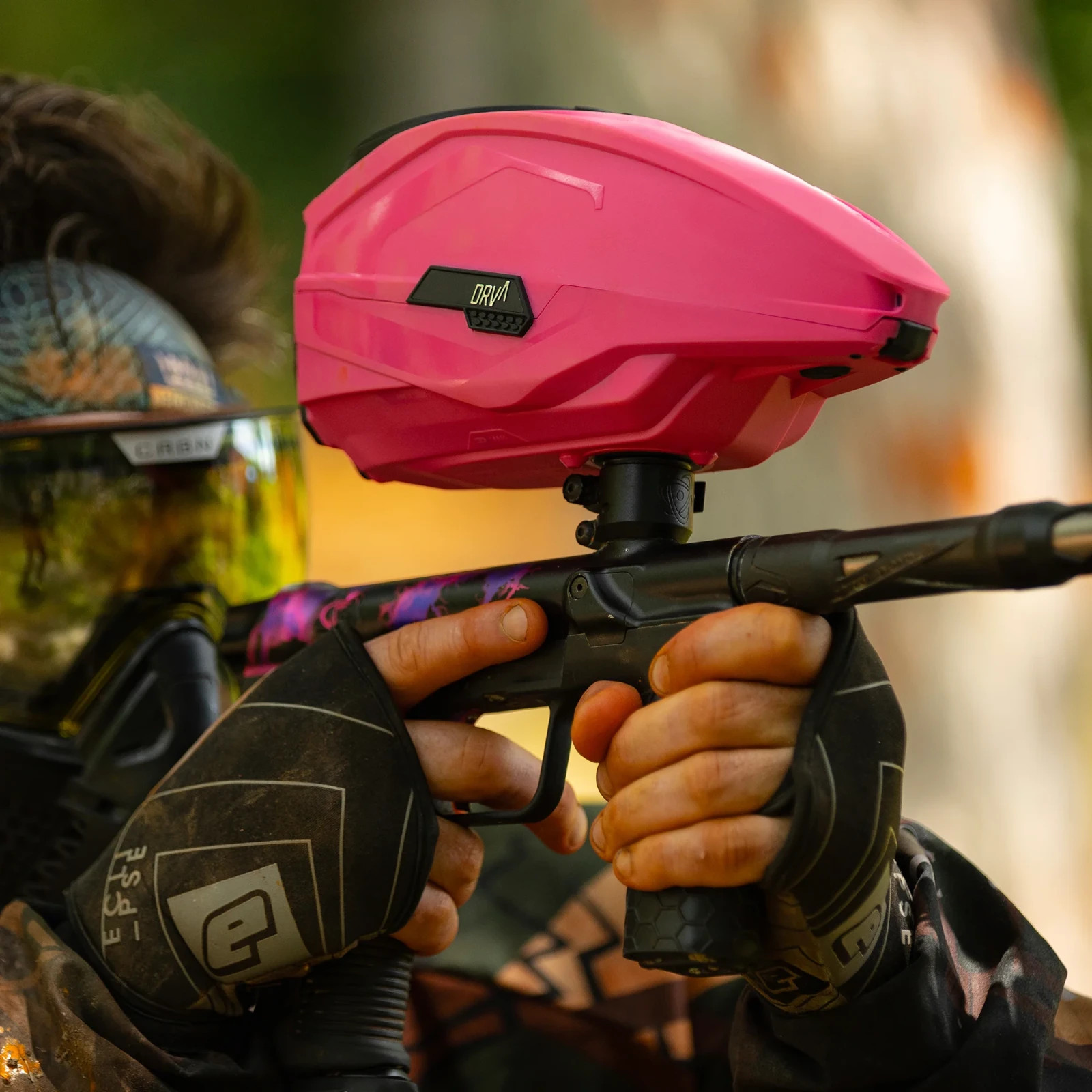 NEW Carbon CRBN DRV Paintball Loader - Pink