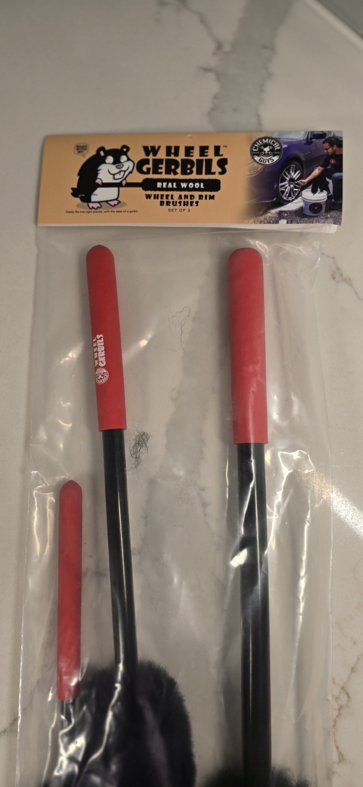 Chemical Guys ACC602 Wheel Gerbils (Set of 3) - NEW
