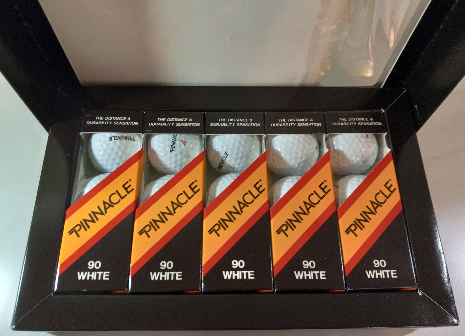 Pinnacle-90 White-15 Golf Balls Value Pack Box- NEW