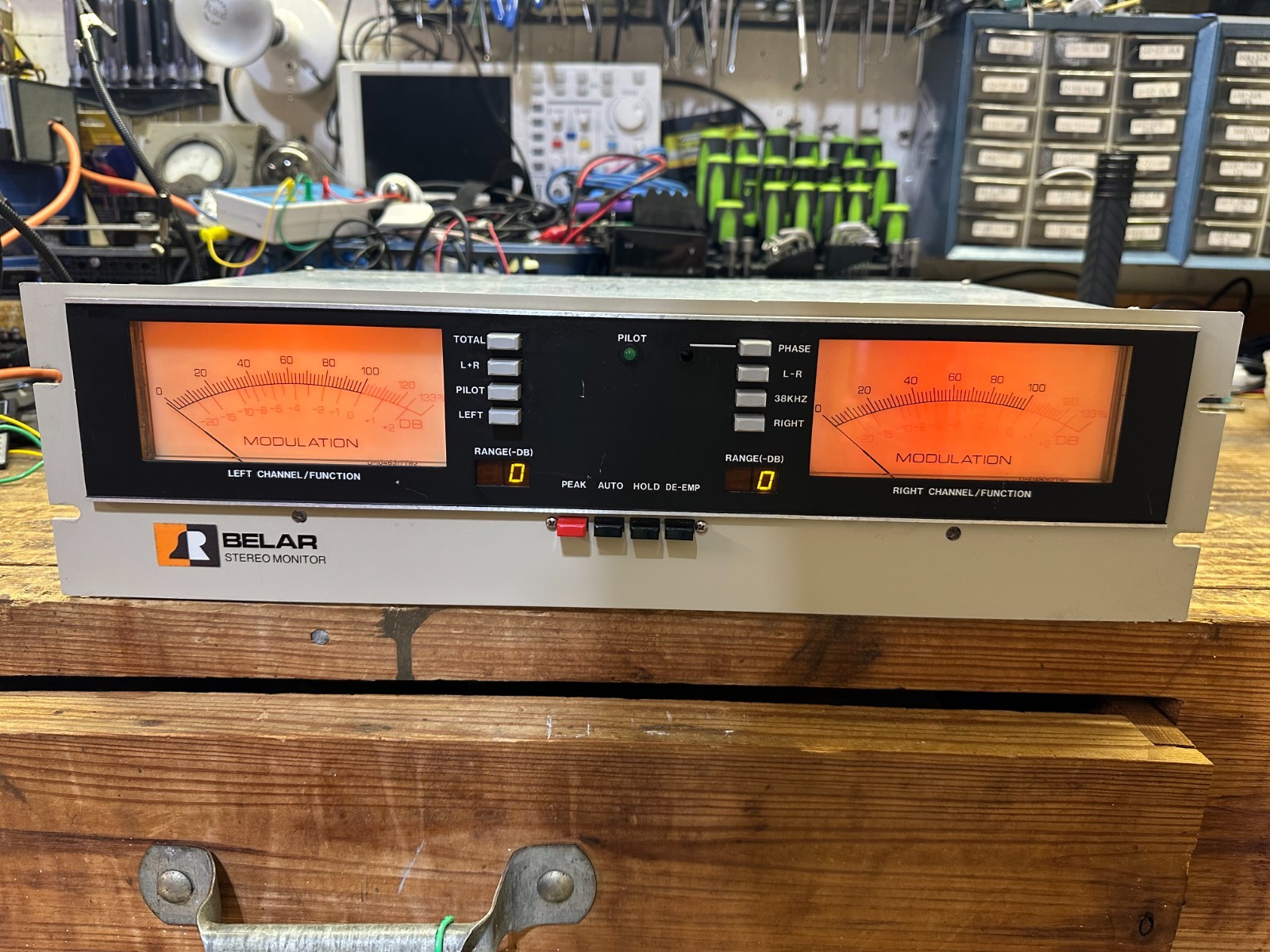 Belar FM Modulation Monitor FMS-2 Pro Broadcast Audio