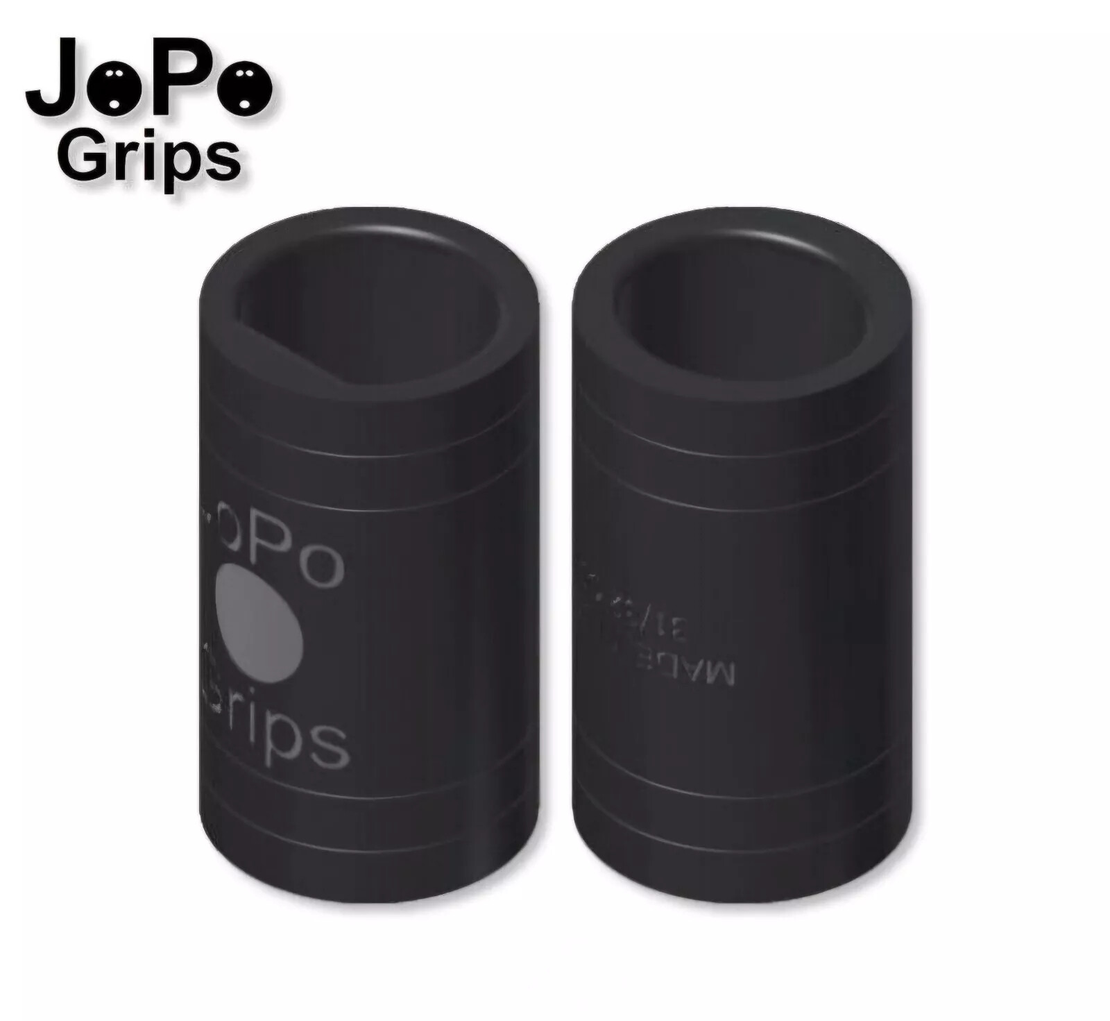 JoPo Grips Bowling Finger Insert Power Flat/Oval Black