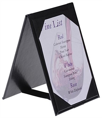 4x6inches 10pc Double-Sided Menu A-Frame Holder Table Tent Restaurant Cafe Black