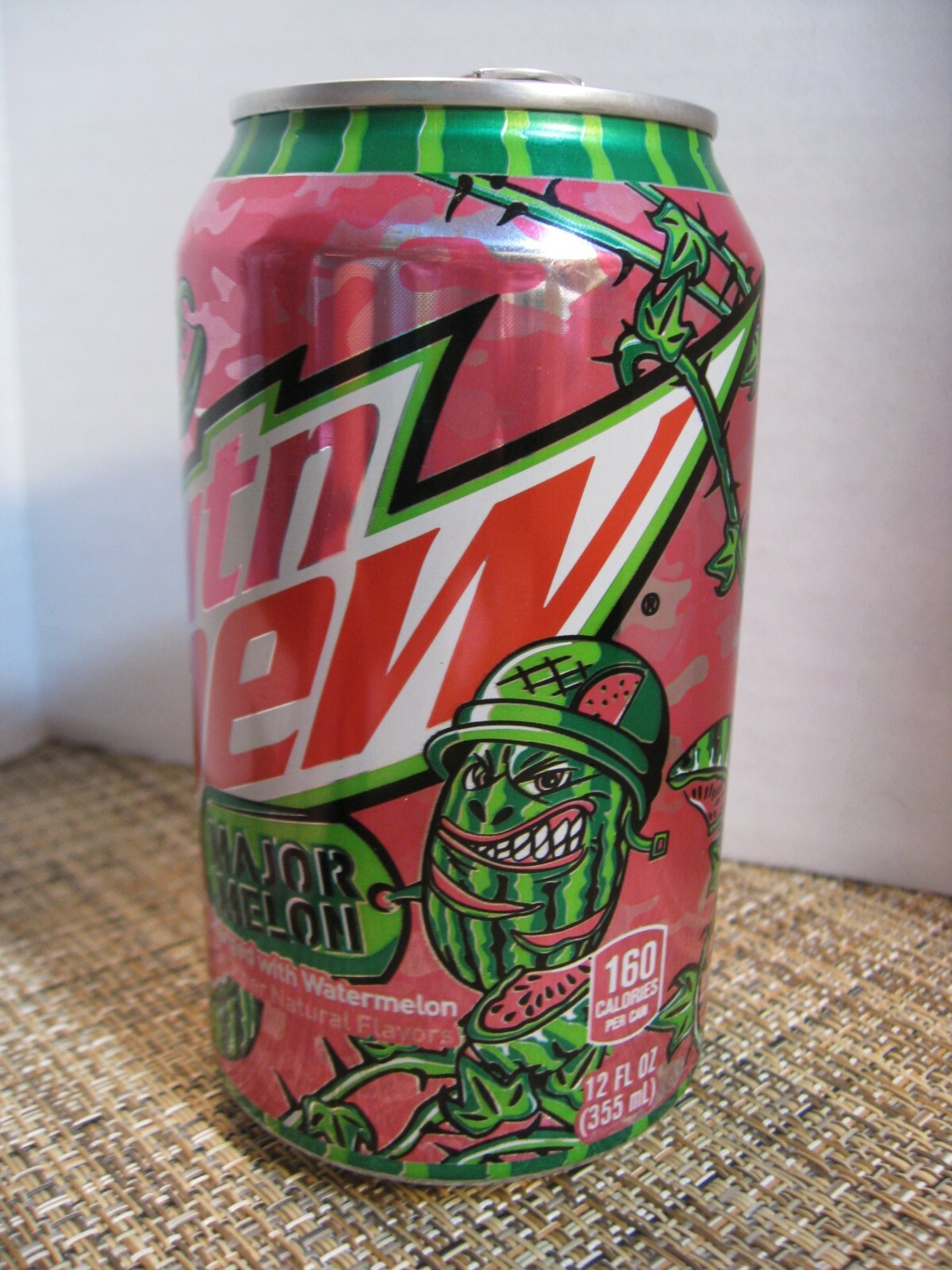 Mountain Dew Empty Can - Major Melon - Limited Edition - 2021