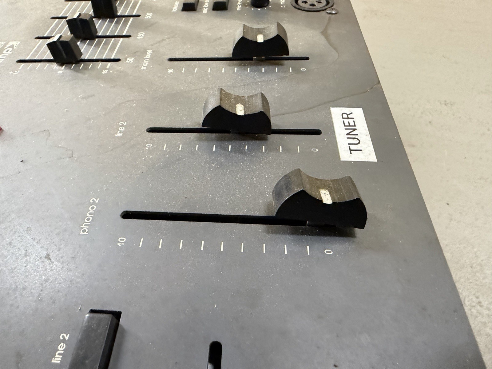 Biamp DJ 3001 Stereo Mixer Powers On Untested