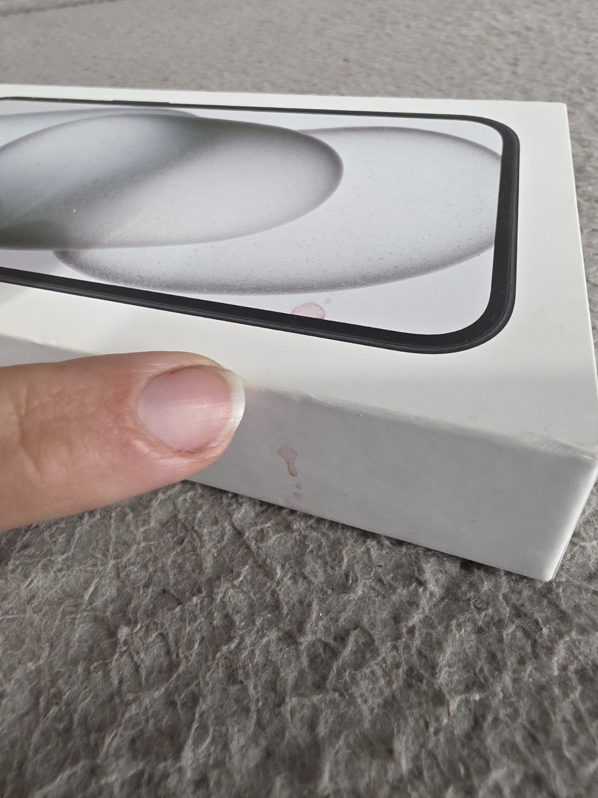 iPhone 15 Empty Box