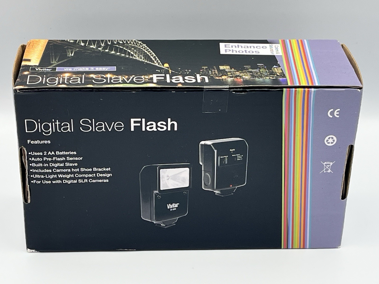 Vivitar Digital Slave Flash for Digital SLRs VIV-SF-3000-BX