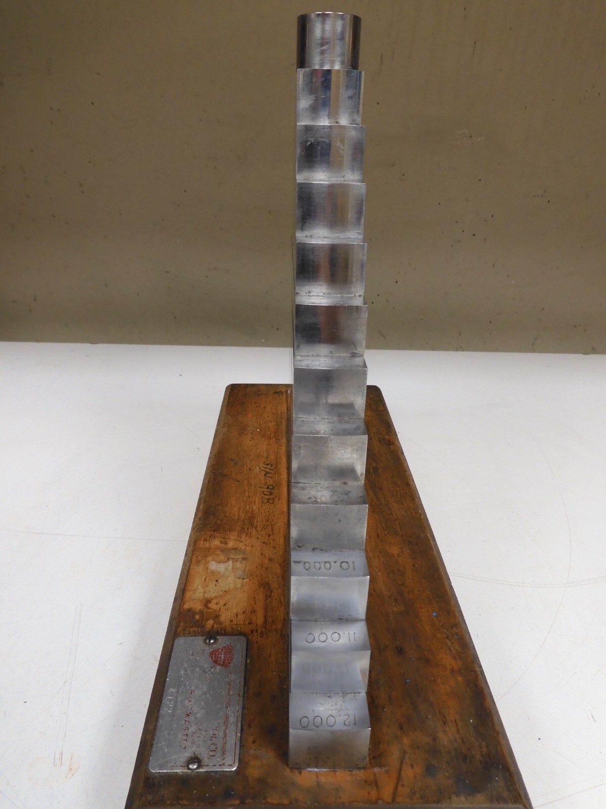 Size Control - MikeMaster - Micrometer Calibrator/Standard 1-12" - PJ77