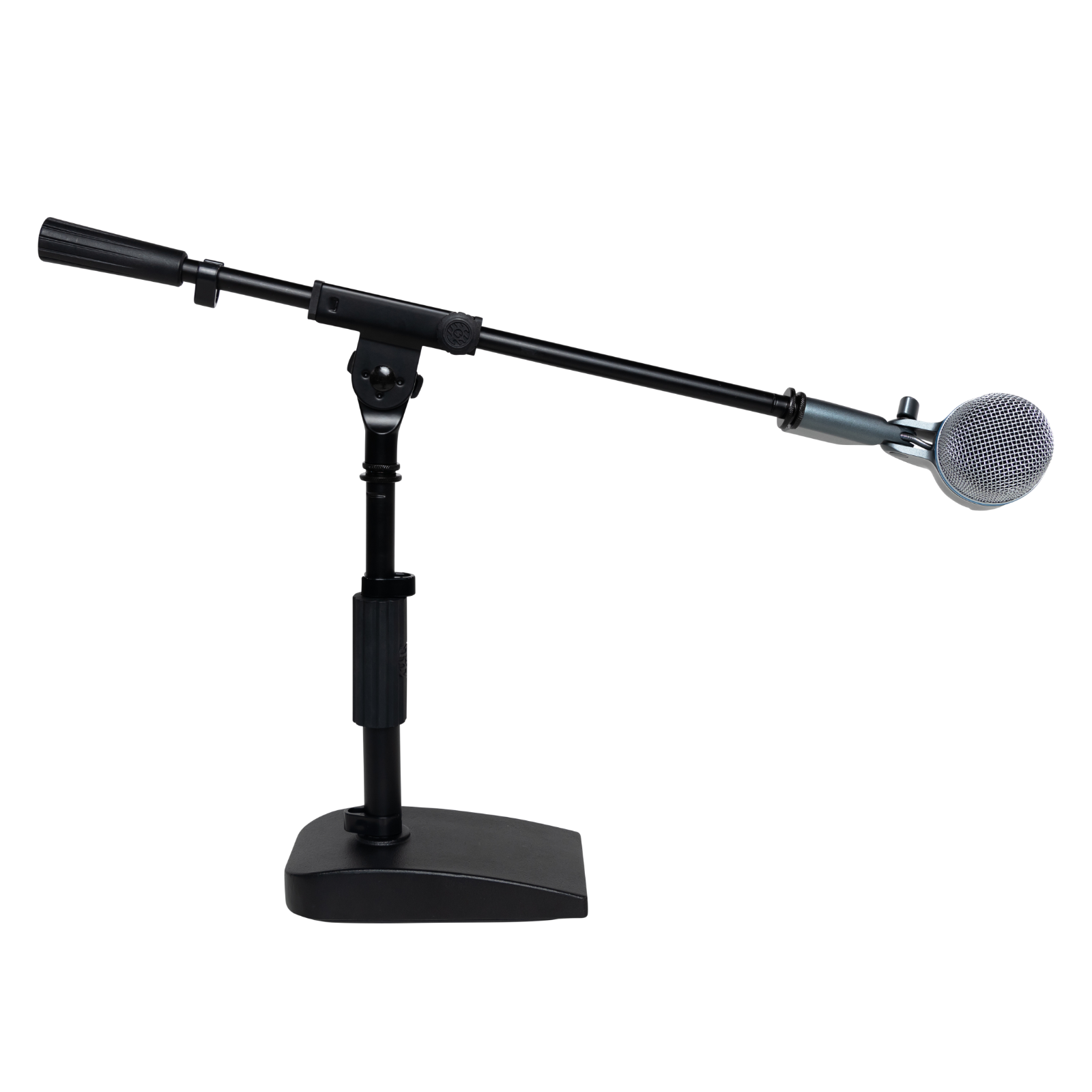 Shure by Gator Compact, Low Profile Mic Stand with Single-Section Boom