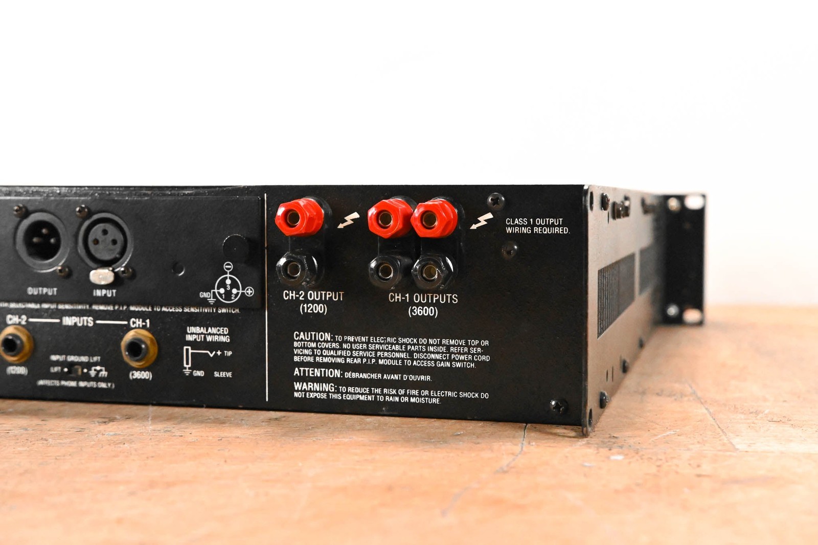 Crown Macro-Tech 36x12 2-Channel Power Amplifier CG01VR0