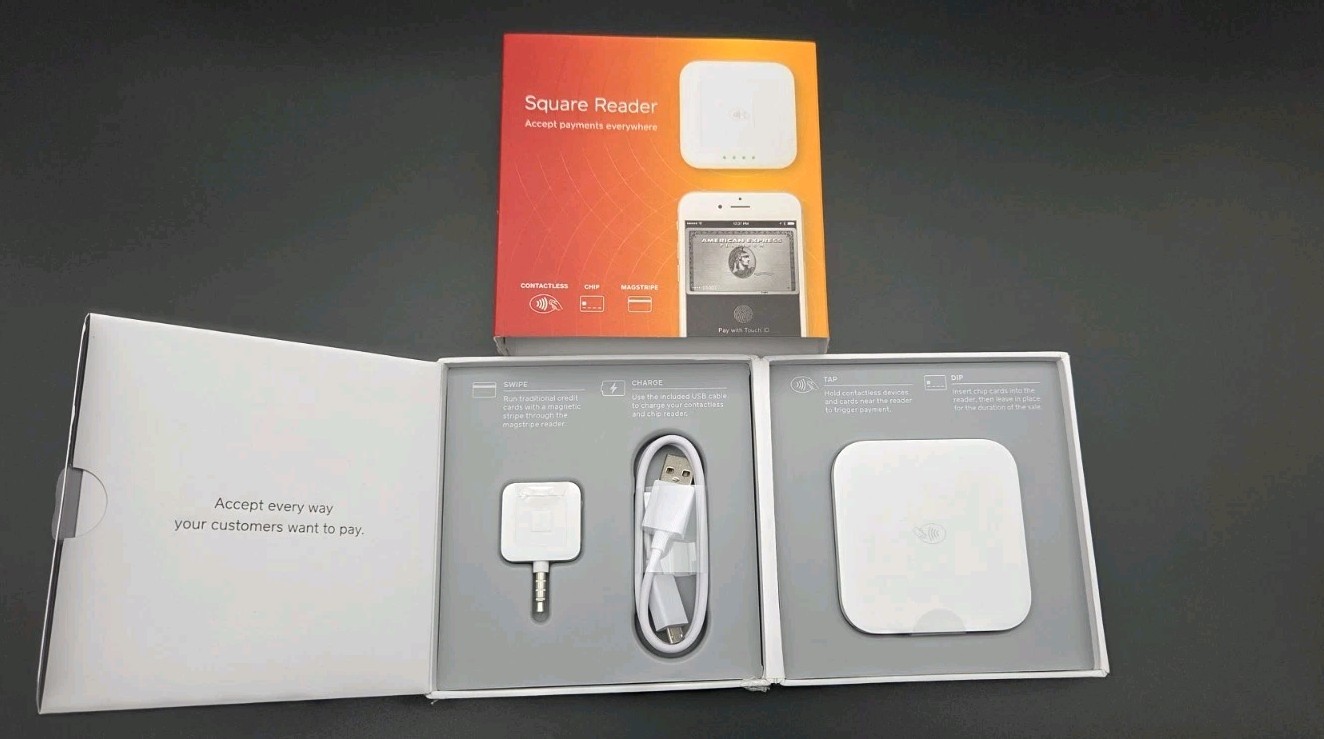 Square POS reader Model S6 Swipe/Chip/Touch