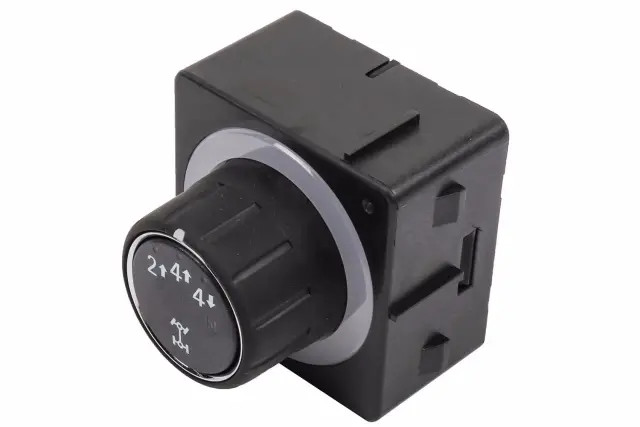 Genuine GM Black Carbon Metallic Transfer Case Selector Switch 23228431
