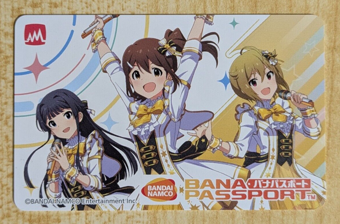 SHIPS FROM USA NEW Bandai Namco BANAPASSPORT Card The Idolmaster Amusement IC