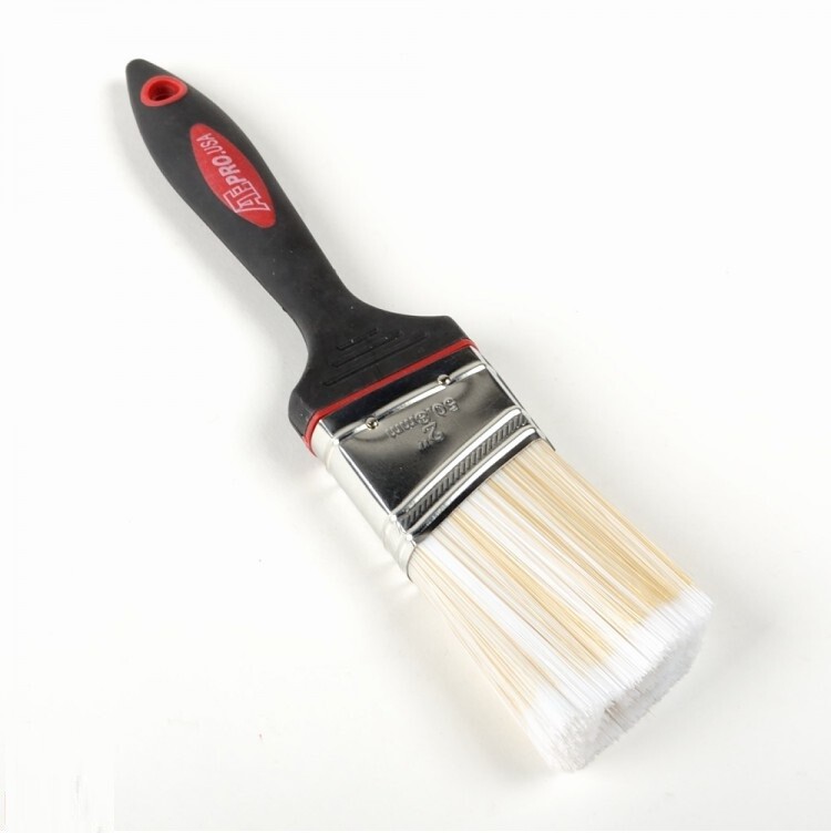 1"- 6" Variety Angle Paint Brushes for Paint Stains Varnishes Glues 1pk 4pk 10pk