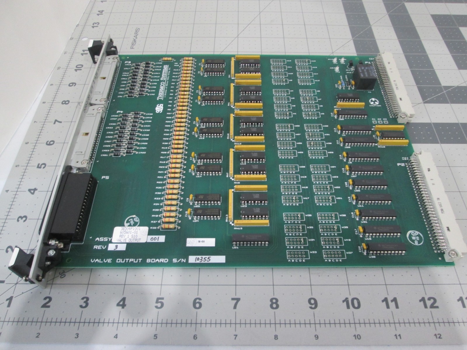 SVG Thermco, 605601-01, Valve Output PCB Assy, New