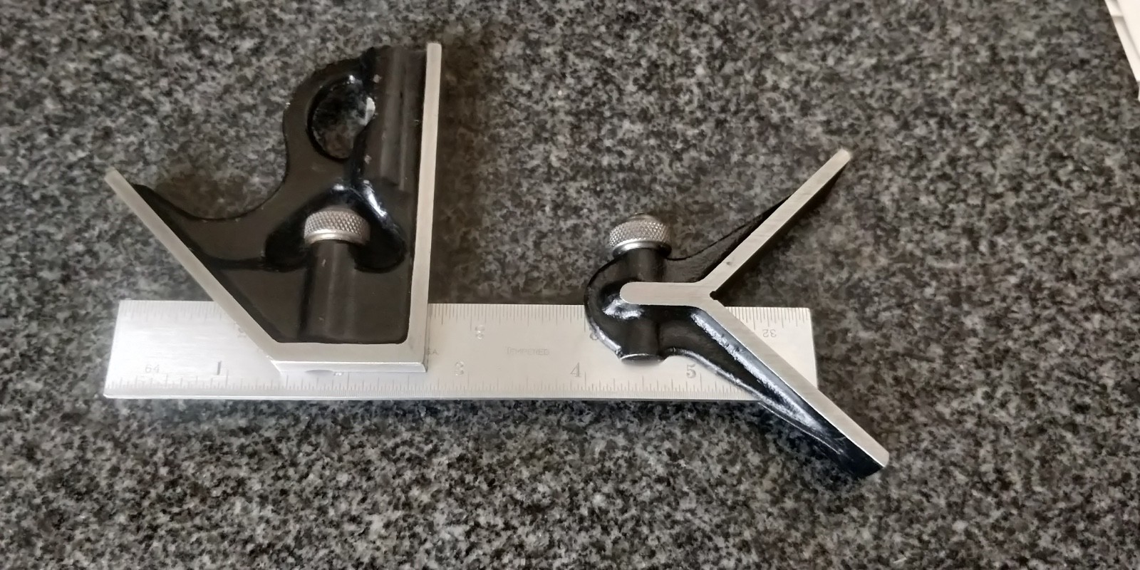 vintage CRAFTSMAN Combination Square Head Center Finder 6"