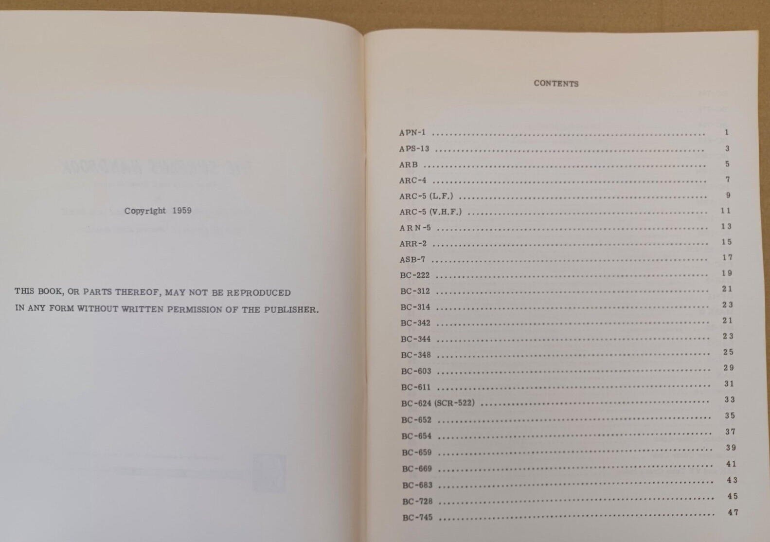 The Surplus Handbook Receivers & Transmitters - No. EE-510