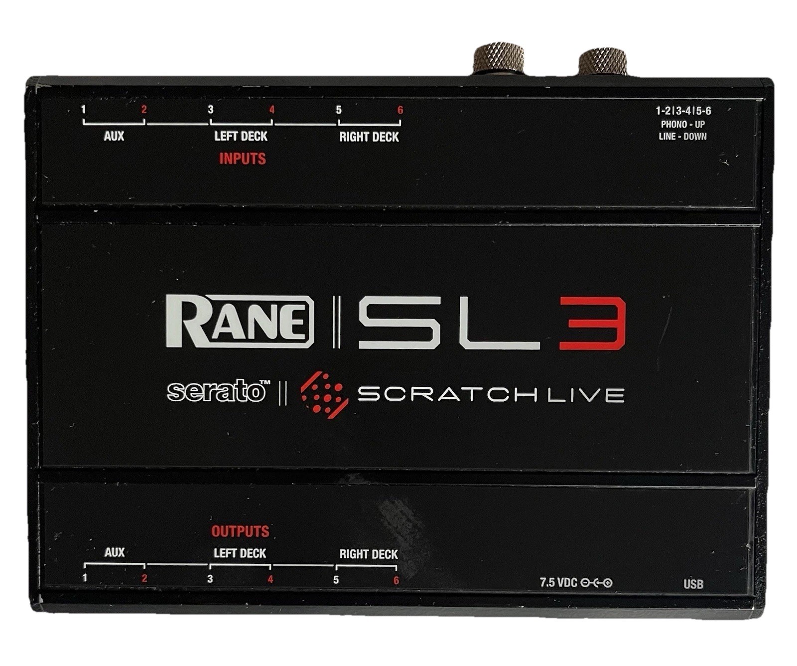 RANE SL 3 For SERATO SCRATCH LIVE Advanced Audio Interface for Pro DJs W/ Bag