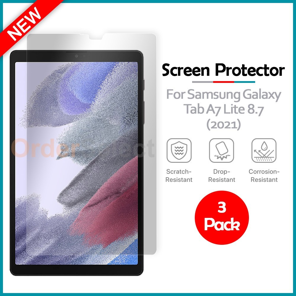 3PCS For Samsung Galaxy Tab A7 Lite 8.7 (2021) Screen Protector