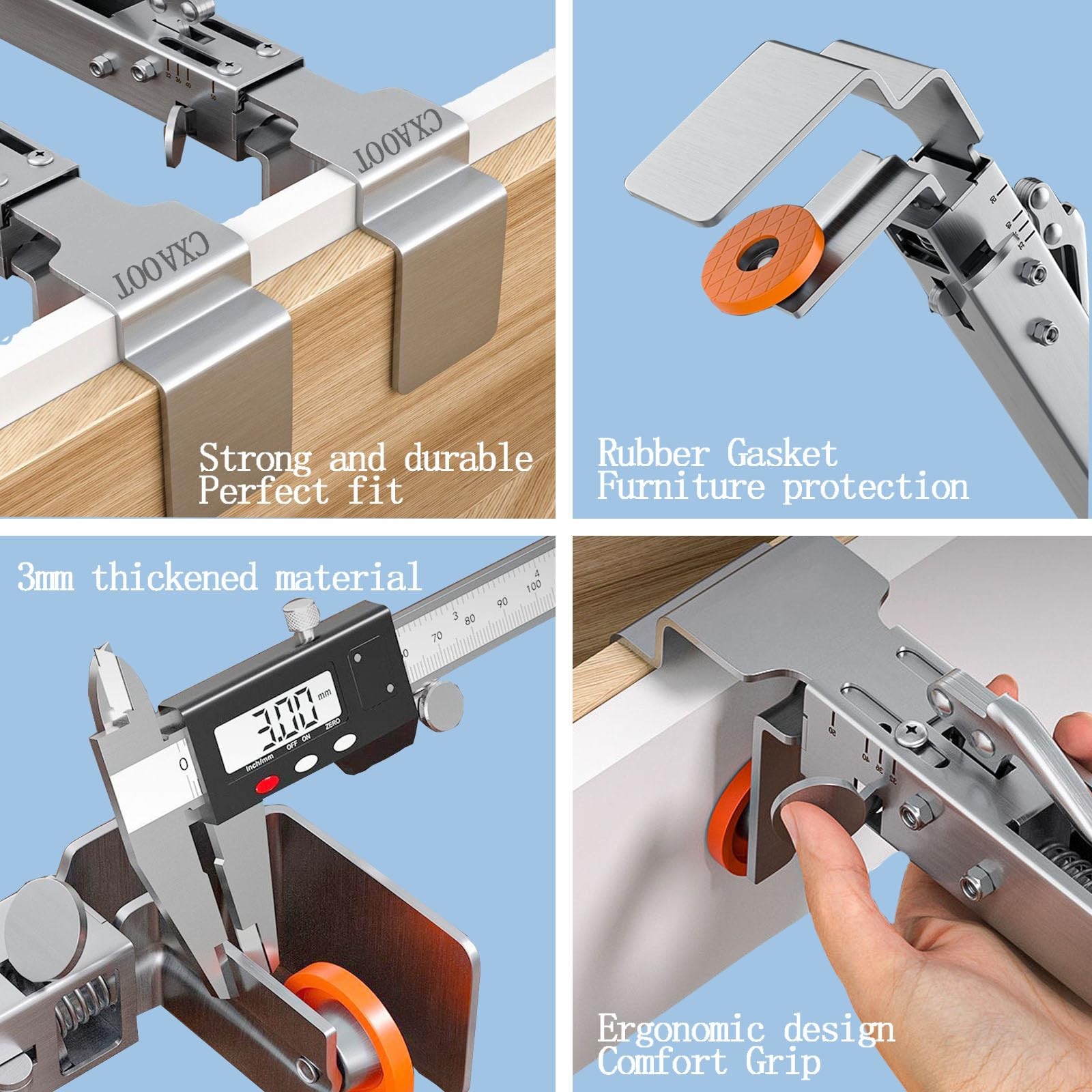 Drawer Front Installation Clamps, Cabinet clamps for installing cabinets Face...