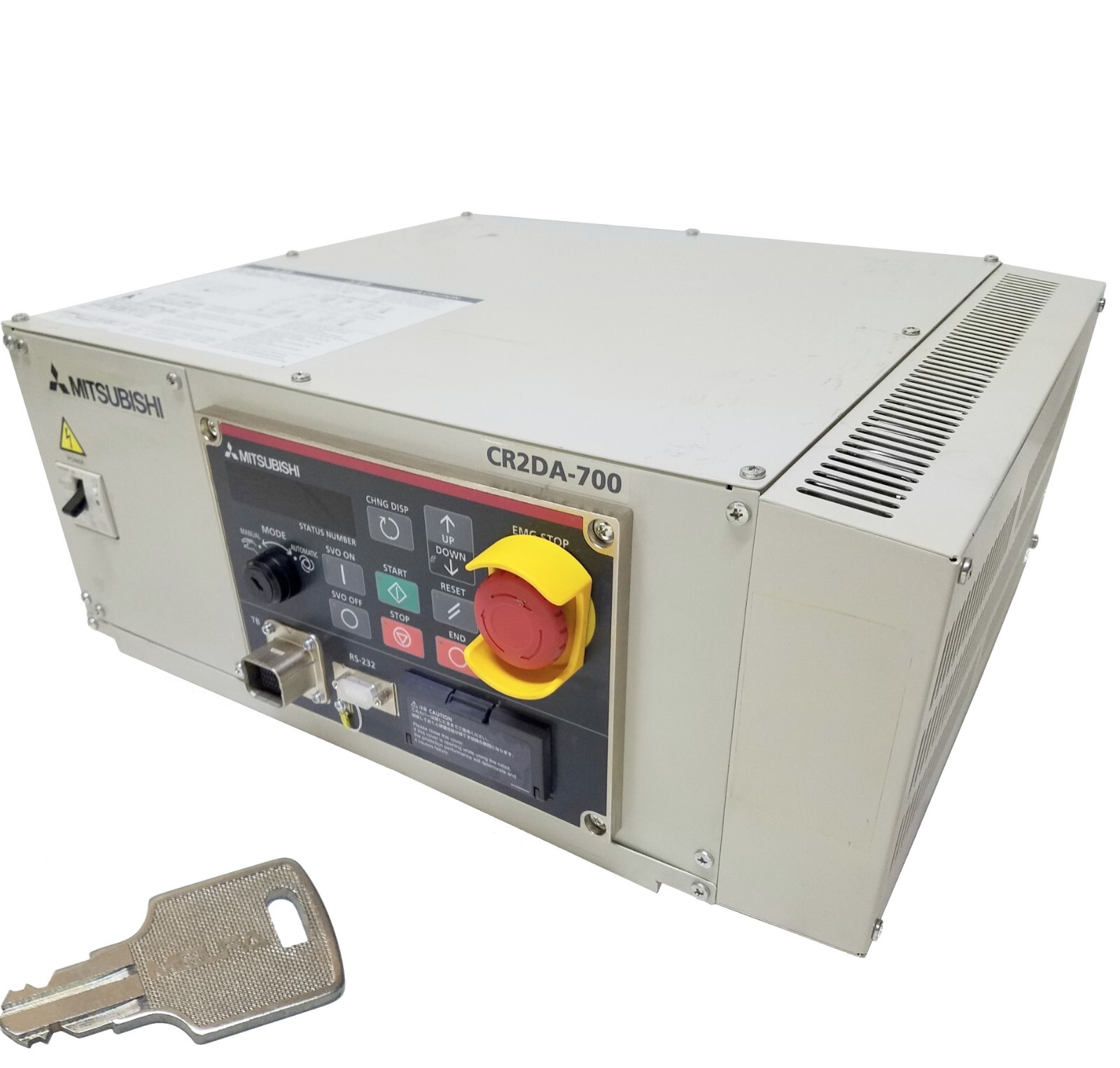 Mitsubishi CR2DA-700 Robotic Arm Robot Controller PN: CR2DA-751-SNS141 w/ Key