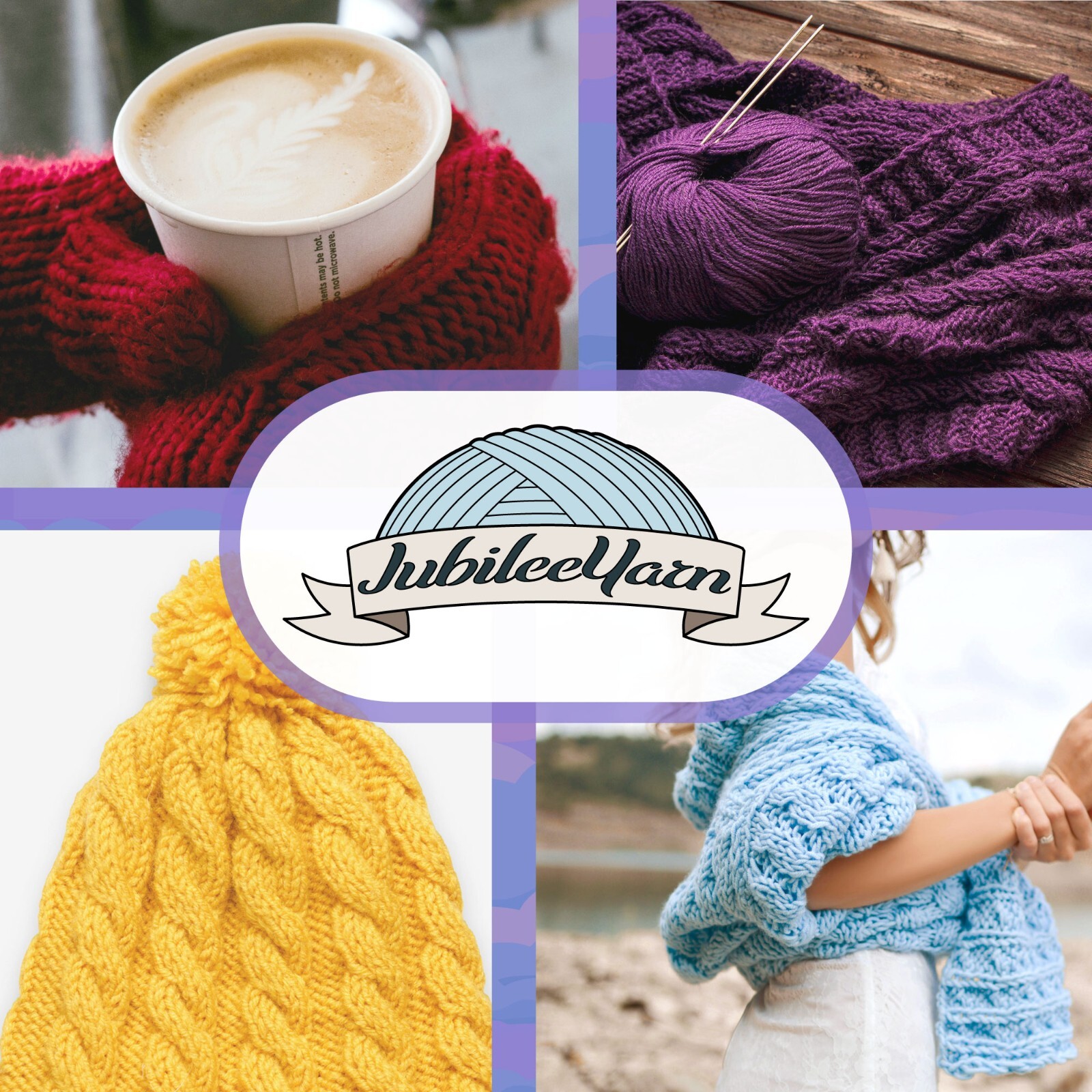 JubileeYarn Knitting Kit, Cable Needle Stitch Holders and Locking Ring Markers