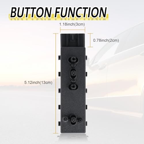 Front Left Driver Side Power Seat Switch Recliner Adjust Tilt Control 8 Ways