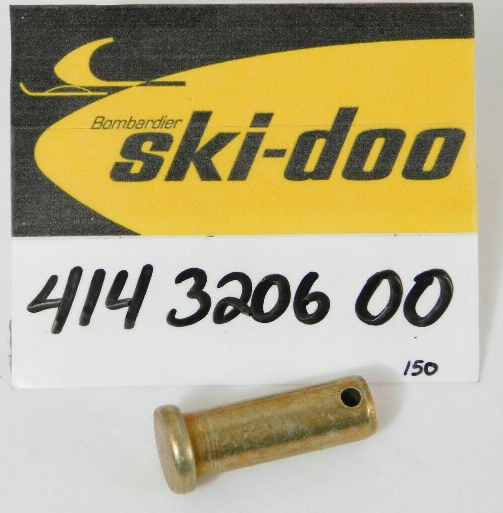 1 NOS Genuine Ski Doo Bombardier Factory Hinge Clevis Pin Part OEM 414320600 NEW